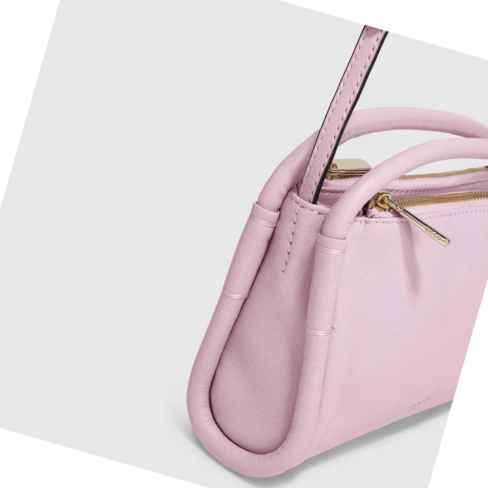 Ecco Contact Crossbody Skulderveske Herre Rosa | NO 776JPQ